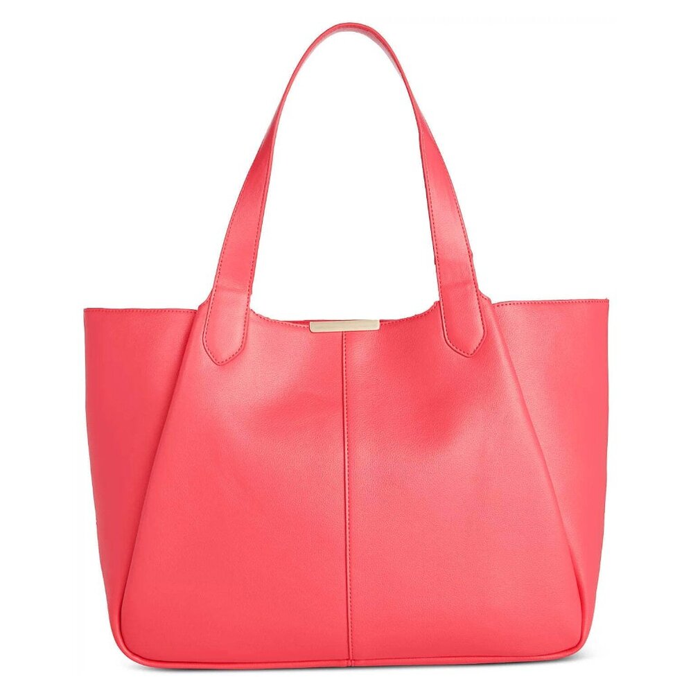 On 34th Azriell Extra-Large Tote - Peony Coral
